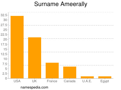 Surname Ameerally