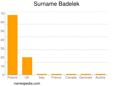 Surname Badelek