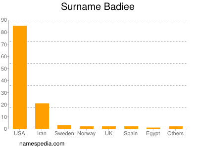 Surname Badiee