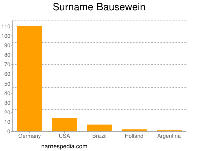 Surname Bausewein