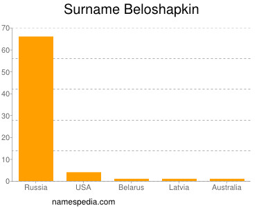 Surname Beloshapkin