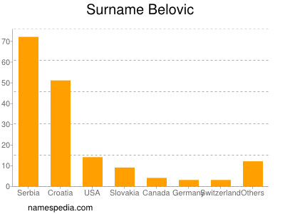 Surname Belovic