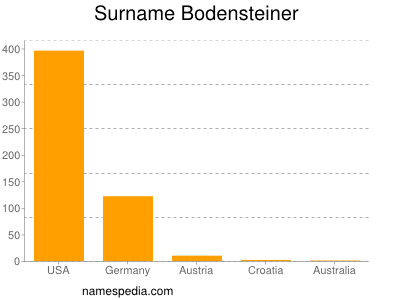 Surname Bodensteiner
