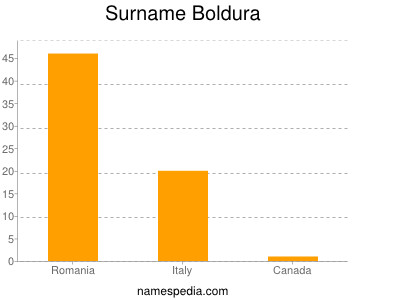 Surname Boldura