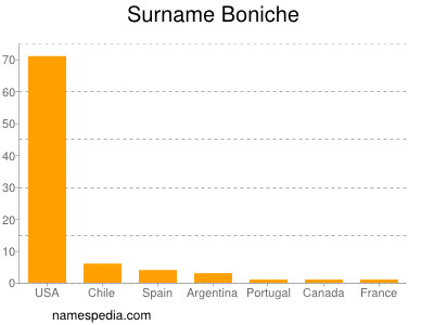 Surname Boniche