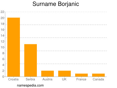 Surname Borjanic