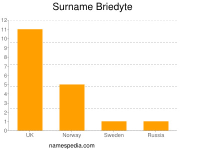 Surname Briedyte