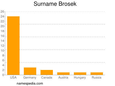 Surname Brosek