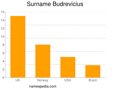 Surname Budrevicius