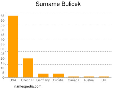 Surname Bulicek