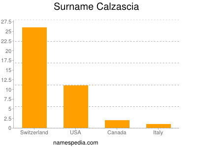 Surname Calzascia