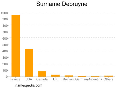 Surname Debruyne