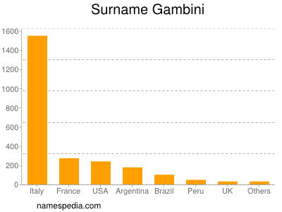 Surname Gambini