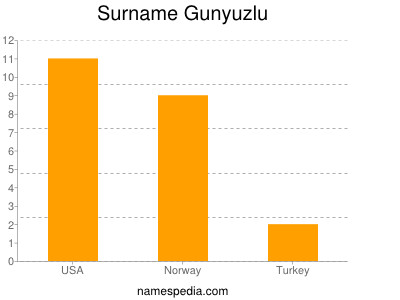 Surname Gunyuzlu