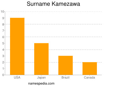 Surname Kamezawa