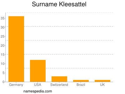 Surname Kleesattel