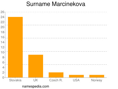 Surname Marcinekova