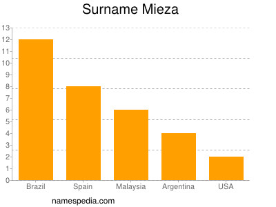 Surname Mieza