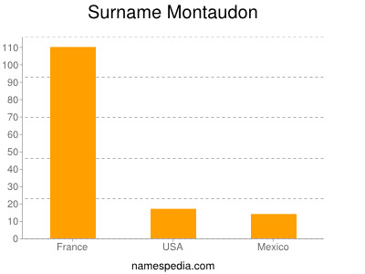 Surname Montaudon
