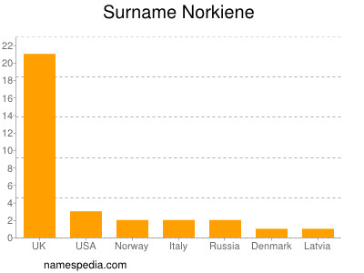 Surname Norkiene