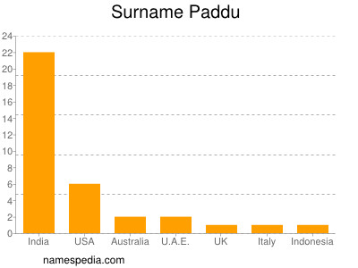 Surname Paddu