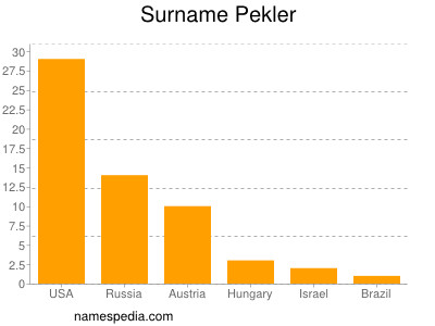 Surname Pekler