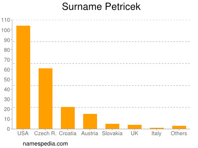 Surname Petricek