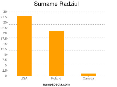 Surname Radziul