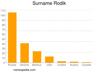 Surname Rodik