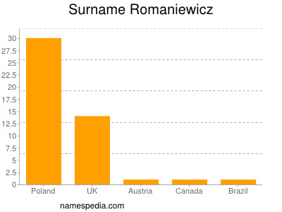 Surname Romaniewicz