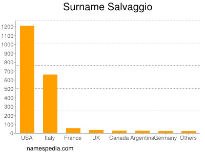 Surname Salvaggio