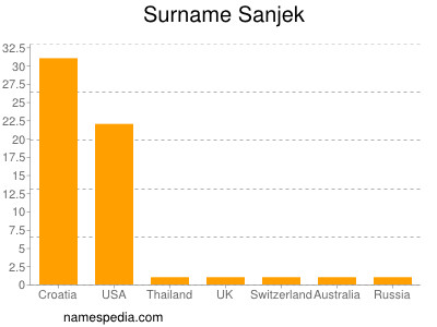 Surname Sanjek