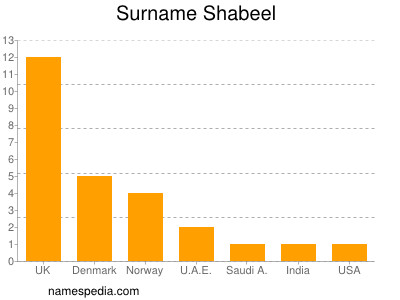 Surname Shabeel