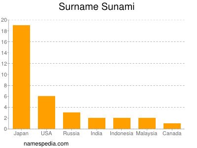 Surname Sunami