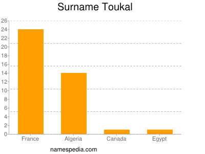 Surname Toukal