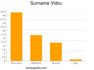 Surname Vidru