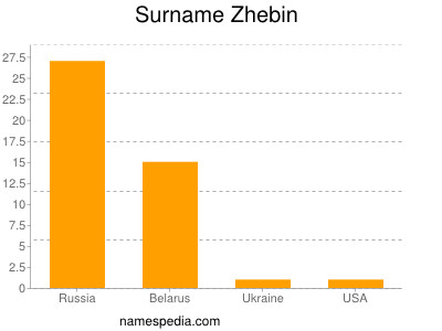 Surname Zhebin