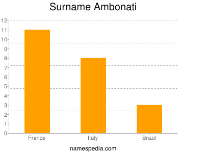 Surname Ambonati