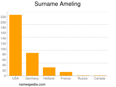 Surname Ameling