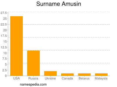 Surname Amusin