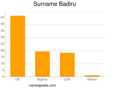 Surname Badiru