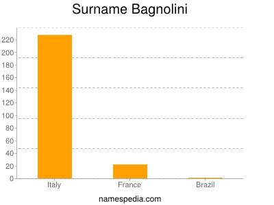 Surname Bagnolini