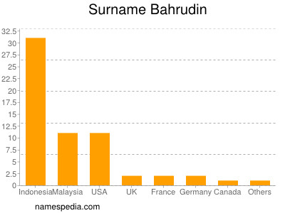 Surname Bahrudin
