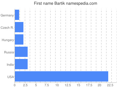 Given name Bartik