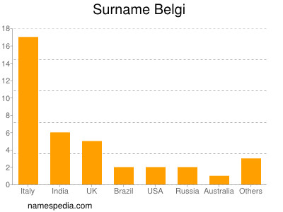 Surname Belgi