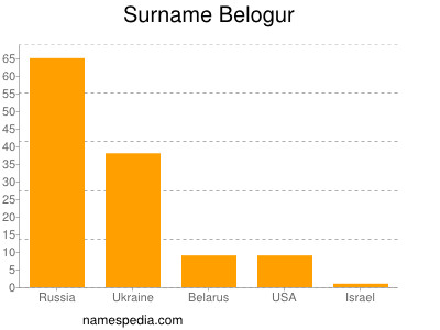 Surname Belogur