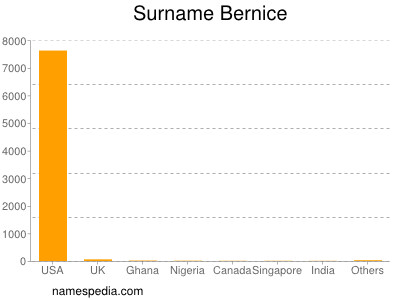 Surname Bernice
