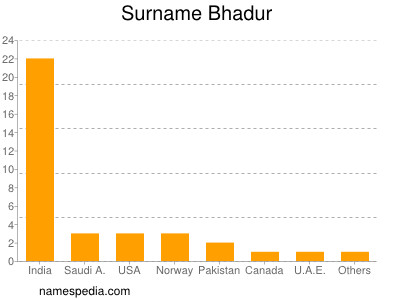 Surname Bhadur
