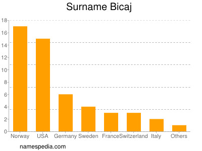 Surname Bicaj