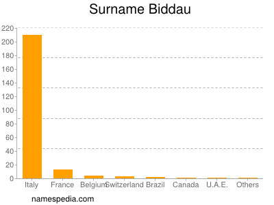 Surname Biddau